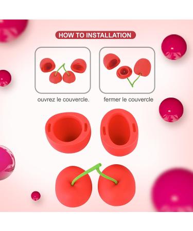 Cherry Shaped Lip Plumper Enhancer | Silicone Lip Enhancer for Beautiful Curves | Women's Lip Plumping Device - Buy Online on GoSupps.com
