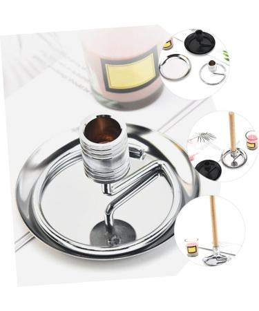 Minkissy Moxa Seat Metal Tray Set - 5 Pcs Moxa Sticker Holder & Stainless Steel Rack for Effective Moxa Therapy - Buy Online on GoSupps.com