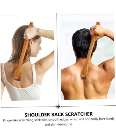 Beavorty 2-in-1 Wooden Massage Device - Natural Itch Relief & Body Scratcher - Perfect Travel Tool - Buy Online on GoSupps.com