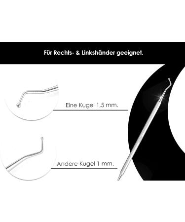 Buy Ball Plugger Double Instrument - 1.0 mm & 1.5 mm for Precision Work | International Shipping Available - Buy Online on GoSupps.com