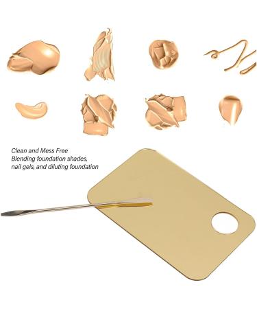Blending Palette Clean Gold Foundation Palette for Liquid Makeup - Buy Online on GoSupps.com