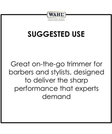 Wahl Professional Classic White Peanut Clipper/Trimmer #56344 Classic White Great for Barbers and Stylists Powerful Rotary Motor - Buy Online on GoSupps.com