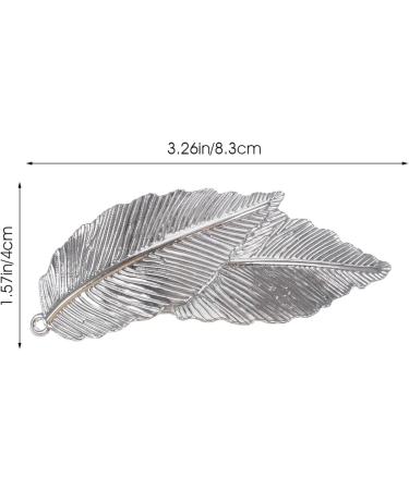 FRCOLOR Hair Jewelry Large Clips Hair Clips for Thin Hair Women Leaf Clip Leaves Hair Clips Clip for Hair Leaf Shape Hair Clip Women Hair Clips Decor Hair Clips Miss Decorate Unique Metal - Buy Online on GoSupps.com
