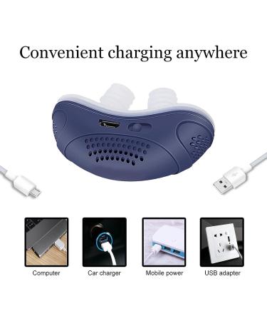 Portable Electric Anti-Snoring Device - Sleep Solution for Men and Women - Stop Snoring Nasal Dilator - Buy Online on GoSupps.com