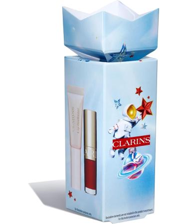 Clarins Gift Set | Lip Duo Stocking Filler 6.4ml | Lip Comfort Oil - 03 Cherry 1.4ml Lip Perfector 20 5ml - Buy Online on GoSupps.com