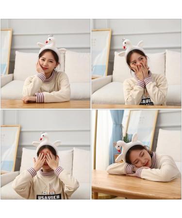 Beavorty 1pc Swan Headband yoga apparel Party Favor Hair hoops bird hair head band makeup hair wrap headband swan party hats animal themed party hats Swan headwear Plush pop - Buy Online on GoSupps.com