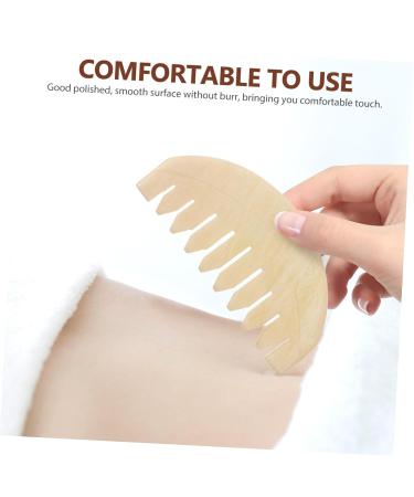 Iwowhero Jade Gua Sha Kamm - Multifunctional Massage Comb & Hair Tool | Chinese Jade Hair Comb & Gua Sha for Relaxation - Buy Online on GoSupps.com