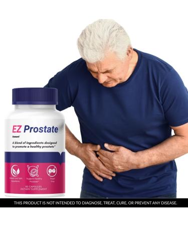 Ez Prostate with Pumpkin Seed Oil | EzProstate Supplement | EZProstate Capules Supplement | Ez Prostate Capsules Use for Men (180 Capsule) - Buy Online on GoSupps.com