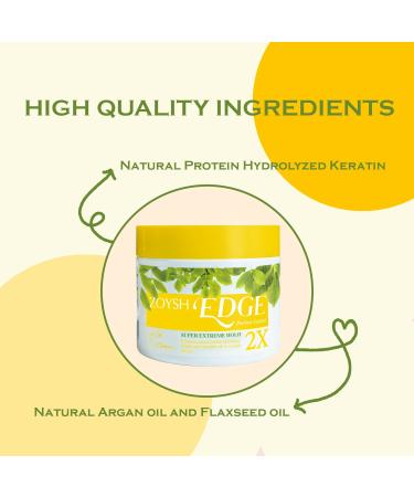 Buy ZOYSH EDGE Perfect Control Super Extreme Hold 2X Water-Based Pomade | 48Hrs Non-Flaking Allergy-Free Fragrance for All Hair Types | International Shipping Available - Buy Online on GoSupps.com