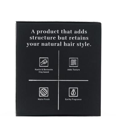Hair Setting Clay (100g) - Medium Hold Matte Finish | Sculpted Hair Styling | International Shipping Available - Buy Online on GoSupps.com