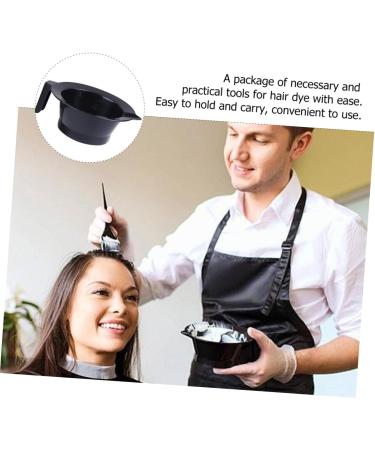Healifty 4 pi ces Kit Bols de Teinture pour Cheveux avec Poign e et Graduation Bol Plastique pour Coloration et Soin Capillaire Outil Coiffure Mixte Noir Usage Salon et Maison - Buy Online on GoSupps.com