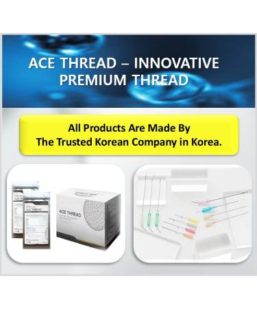 ACE PCL Thread Lift - Mono Screw Type (100pcs 29G 60mm) for Face & Body | Premium Korean Cosmetic Solution - Buy Online on GoSupps.com