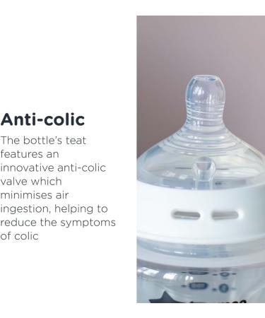 Tommee Tippee Natural Start Newborn Starter Set - Anti-Colic Baby Bottles with Breast-Like Teats - Buy Online on GoSupps.com