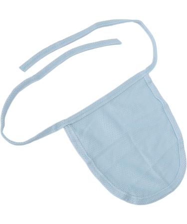 Trachenostomy Neck Stoma Protection - Cotton Ear Cover Shield | Dustproof Trachea Care Accessories - Blue - Buy Online on GoSupps.com