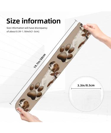Buy Brittany Spaniel Liver-Colored Compression Socks | 15-20 mmHg Support for Running & Cycling - Unisex - Buy Online on GoSupps.com