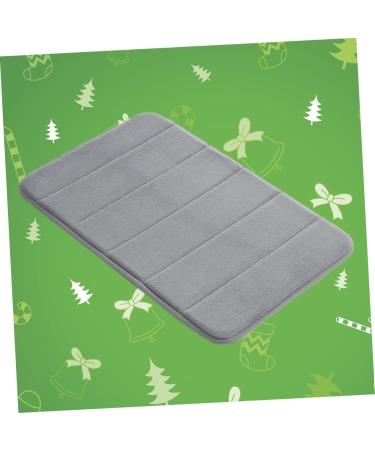 PRETYZOOM Area Rugs Tile Flooring Mat Outdoor Floor Mat Non Slip Carpet Bed Room Carpet Bath Mat Absorb Water Grey 20 x 32 cm (Rectangular) - Buy Online on GoSupps.com