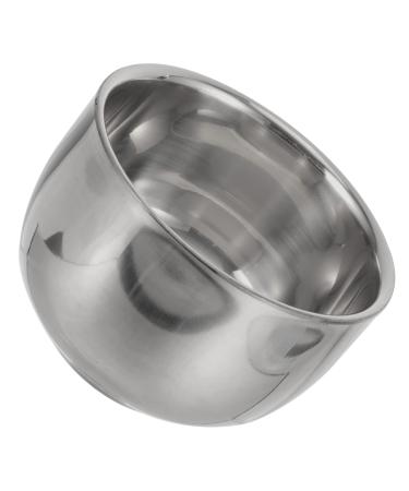 Minkissy stainless steel brewing shell men shaving soap razor cream razor cream men's shaving cream shaved sauces razor foam bowl metal shaving shell bar beer shaving soap bowl bubble bowl set set