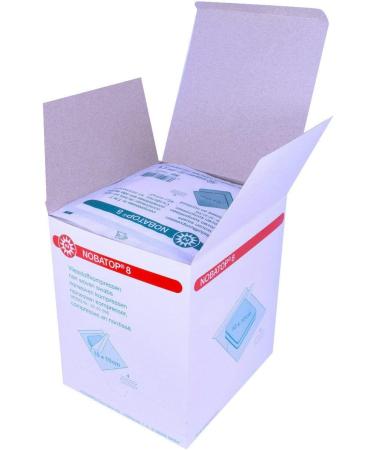 Noba Dressings - Sterile 10x10 cm Compresses 50 Pack (2 Pieces x 25) - International Shipping Available - Buy Online on GoSupps.com