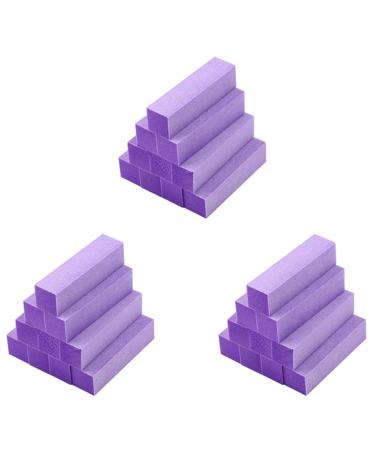 Yopeissn 30X Buffing Sanding Buffer Block Files Acrylic Pedicure Manicure Nail Art Tips (Color:)