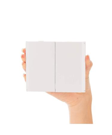 Compact Trifold LED Mirror - Portable Makeup Mirror with Bright Lighting - Buy Online on GoSupps.com