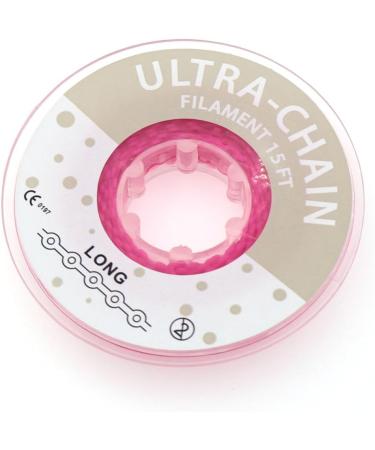 Buy 1 Roll 15Ft Orthodontic Dental Elastic Power Chains - Ultra Power Rubber Chain - Long Peach Color - Fast International Shipping - Buy Online on GoSupps.com