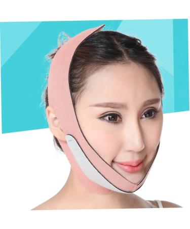 FRCOLOR 1pc chin straps chinstrap pink lifting V line slimming belt slim strap v V thin thin strap neck - Buy Online on GoSupps.com