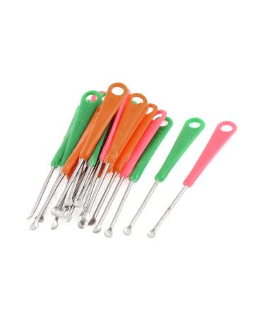 Qtqgoitem Ear Pick Spoons Earwax Remover Cleaner Curette Tool 70mm Long 19 Pcs (Model: 735 d65 b06 ba0 4c5)