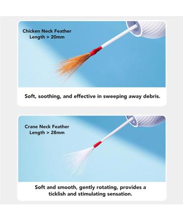 Electric Ear Wax Removal Tool Kit | Fast Charging Ear Cleaner & Feathered Ear Cleaning Set - International Shipping Available - Buy Online on GoSupps.com