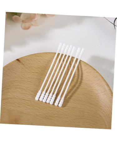 Organic Cotton Swab Tips for Babies & Makeup - 4 Boxes of Premium Ear & Head Swabs - 7.3x0.4cm White - Buy Online on GoSupps.com