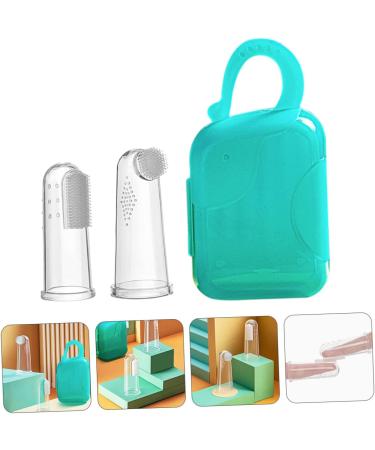 Frcolor Silicone Finger Toothbrush Set - Perfect for Pets & Kids - Gentle Cleaning for Dogs and Infants - Buy Online on GoSupps.com