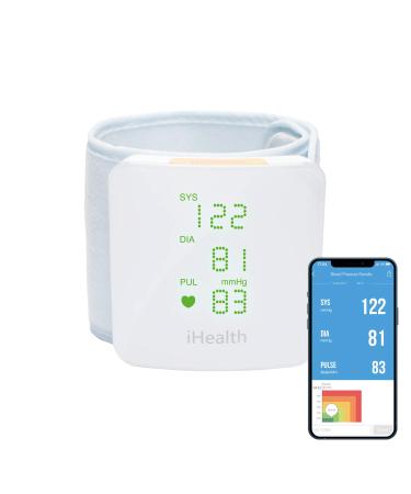 iHealth VIEW BP7S Manage your blood pressure anywhere any time Bluetooth Compatible for Apple & Android Devices