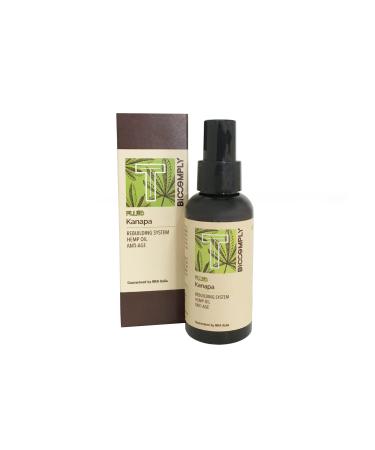 BIOCOMPLY KANAPA fluido hemp for dry and strained hair 100 ml anti-frizz nourishes and restructuring with natural ingredients frizz and defines splits