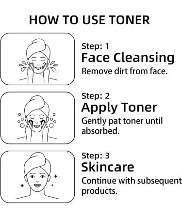 Facial Toner Hydrating Toner for Face Deep Moisturizing Skin Toner Refreshing for Sensitive Dry All Skin Types Fragrance-Free Non Comedogenic 10.1Fl Oz & Travel Size 3.4Fl Oz 5.05 Ounce (Pack of 2) - Buy Online on GoSupps.com