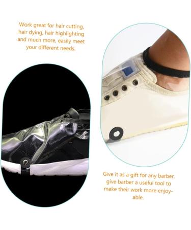 Beatifufu 3 Pairs Barber Shoe Covers Barber Shoes Cape Hair Dye Shoe Cover Shoes Cloth Hair Coloring Shoe Cover Barber Shoe Protector Foot Shoes Haircut Shoes Protector - Buy Online on GoSupps.com