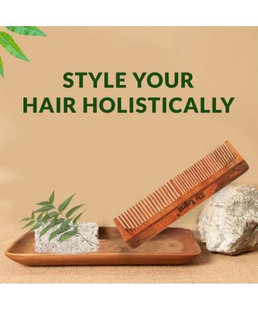 Legend Organic Neem Wood Comb | Natural Neem Comb for Healthy Hair - Buy Online on GoSupps.com
