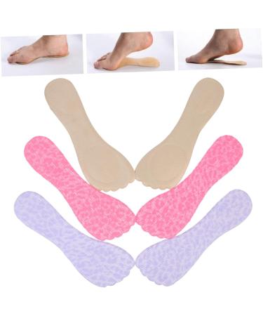 3 Pairs Lace Cotton Sandal Insoles - Adhesive High Heel Pads for Women | Comfortable Shoe Supplies for Closed Toe Sandals - Buy Online on GoSupps.com