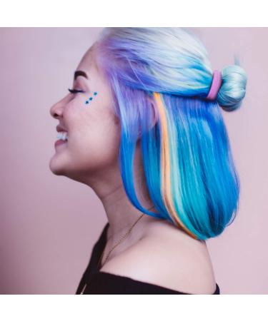 200 Elastic Knotted Hair Ties - Colorful Ribbon Hair Bands for Women & Girls - Buy Online on GoSupps.com