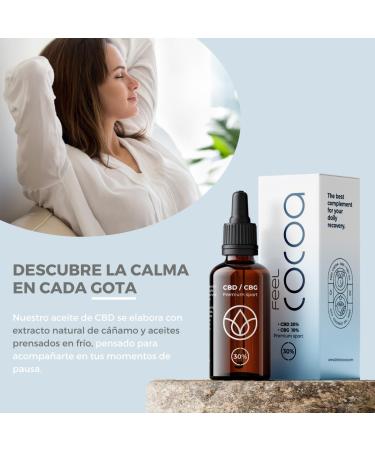  Feel Cocoa CBD Oil 30% (20% CBD + 10% CBG) by Feel Cocoa 30ml Made entirely organically and sustainably to help muscle processes - Buy Online on GoSupps.com