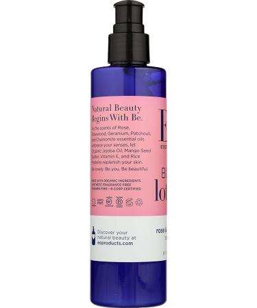 EO Products Body Lotion - Rose & Chamomile 8 fl oz | Nourishing Skin Moisturizer - Buy Online on GoSupps.com