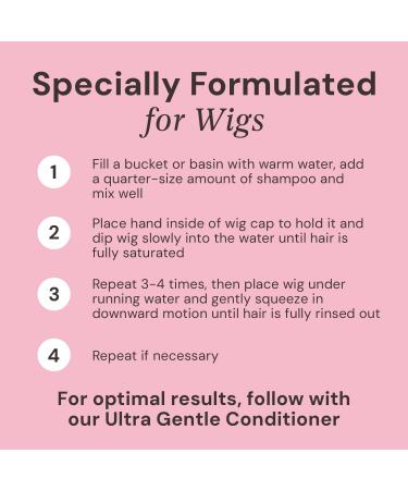 MILANO COLLECTION Essentials Ultra Gentle Shampoo for Wigs Mild Wigcare Shampoo for Human Hair Wigs Toppers Hair Pieces & Hair Extensions Lightweight Nourishing Cleanser Premium Wig Care Products Ultra Gentle Shampoo 200ml - Buy Online on GoSupps.com