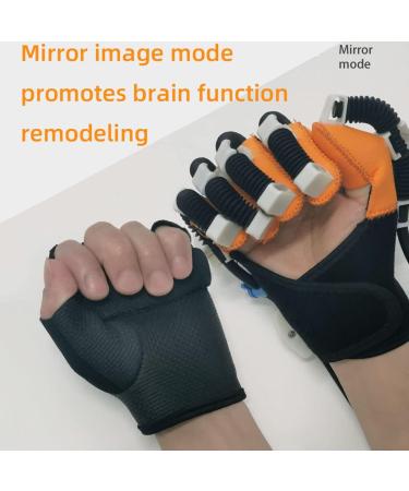Rehabilitation Robot Gloves for Stroke Recovery - Split Finger Training & Adjustable LCD Touch Screen - Right Hand Large - Enhance Hemiplegia Finger Extension - Buy Online on GoSupps.com