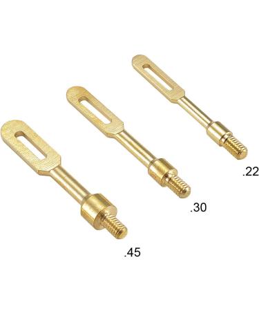 Raiseek Gun Cleaning Jags Slotted Tip Patch Holder Kit for Handgun Rifle - .17 .22/.223 .30 .357 .40 .45 Cal - 5.56MM 7.62MM 9MM - Buy Online on GoSupps.com