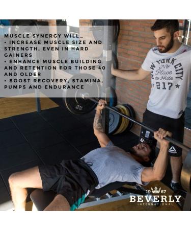 Beverly International Muscle Synergy 405g (Lemon Powder 14.3 oz) Dramatic Muscle Pump Size & Strength Maximizing Drink Mix w/HMB. L-Arginine L-Citrulline Creatine Monohydrate L-Ornithine - Buy Online on GoSupps.com