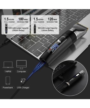 Hair Clippers for Men Professional Hair Clipper Set Multifunction Haircut for Men Stainless Steel Blade Hair Trimmer Nose Hair Trimmer Beard Trim - Buy Online on GoSupps.com