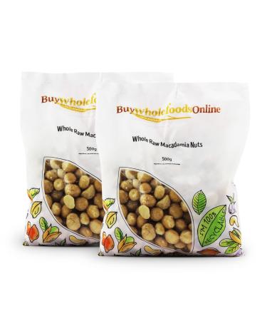 Whole Raw Macadamia Nuts 1kg (BWFO)