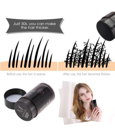 Medium Brown Hair Fiber Powder for Baldness Concealer and Thickening Hair - Women Men Hair Loss Concealer for Thinning Hair - Buy Online on GoSupps.com