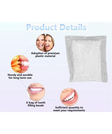 Temporary Tooth Repair Beads - Dental Filler for Chipped/Broken Teeth (20g) - Buy Online on GoSupps.com