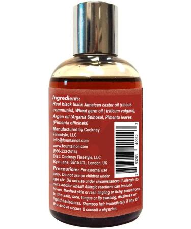 FOUNTAIN Mighty Roots Hair Oil for Damaged, Receding Edges, Bald Spots & Thinning Hair - 4 Fl Oz - Buy Online on GoSupps.com