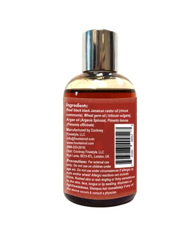 Fountain Mighty Roots Jamaican Pimento Black Castor Oil 4oz (2 Pack) - Buy Online on GoSupps.com