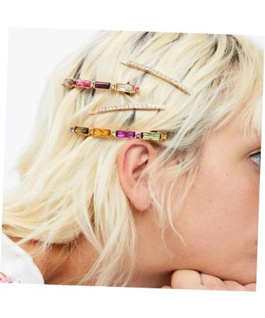 FRCOLOR Hair Rhinestone Hairpin girls barrettes retro hair barrettes girls hair clips colored hair clips rhinestone hair clip barrettes for women hair clips for girls spring Miss Clips - Buy Online on GoSupps.com